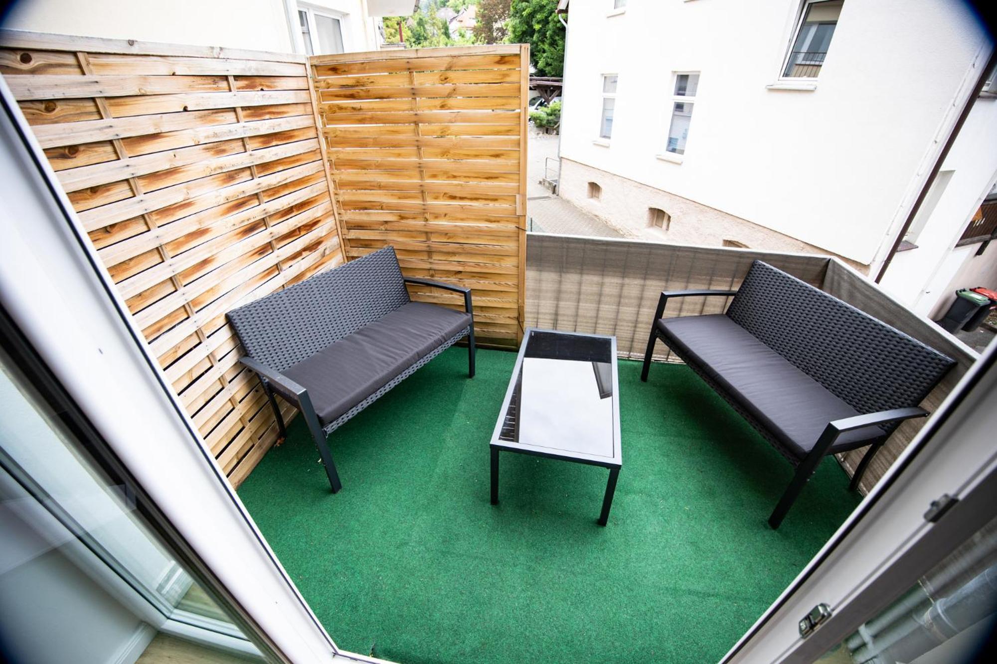 Me Living Bad Pyrmont Innenstadt 10 Meter Balkon Exterior photo